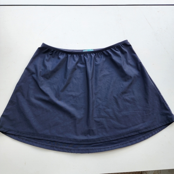 LOVE YOUR ASSETS SARA BLAKELY Spanx Women's Unlined Skirt Black Nylon Sz M - Picture 1 of 6